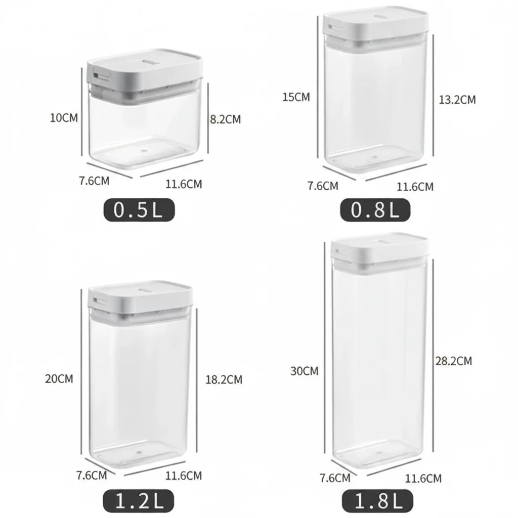 Storage Solutions Air Tight Pantry Storage