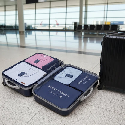 Storage Solutions 6-Piece Travel Packing Cube Set